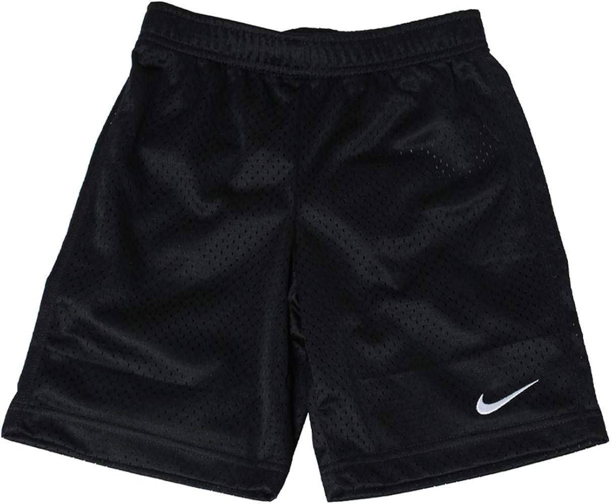 Nike Boys Black Athletic Mesh Shorts Size 4