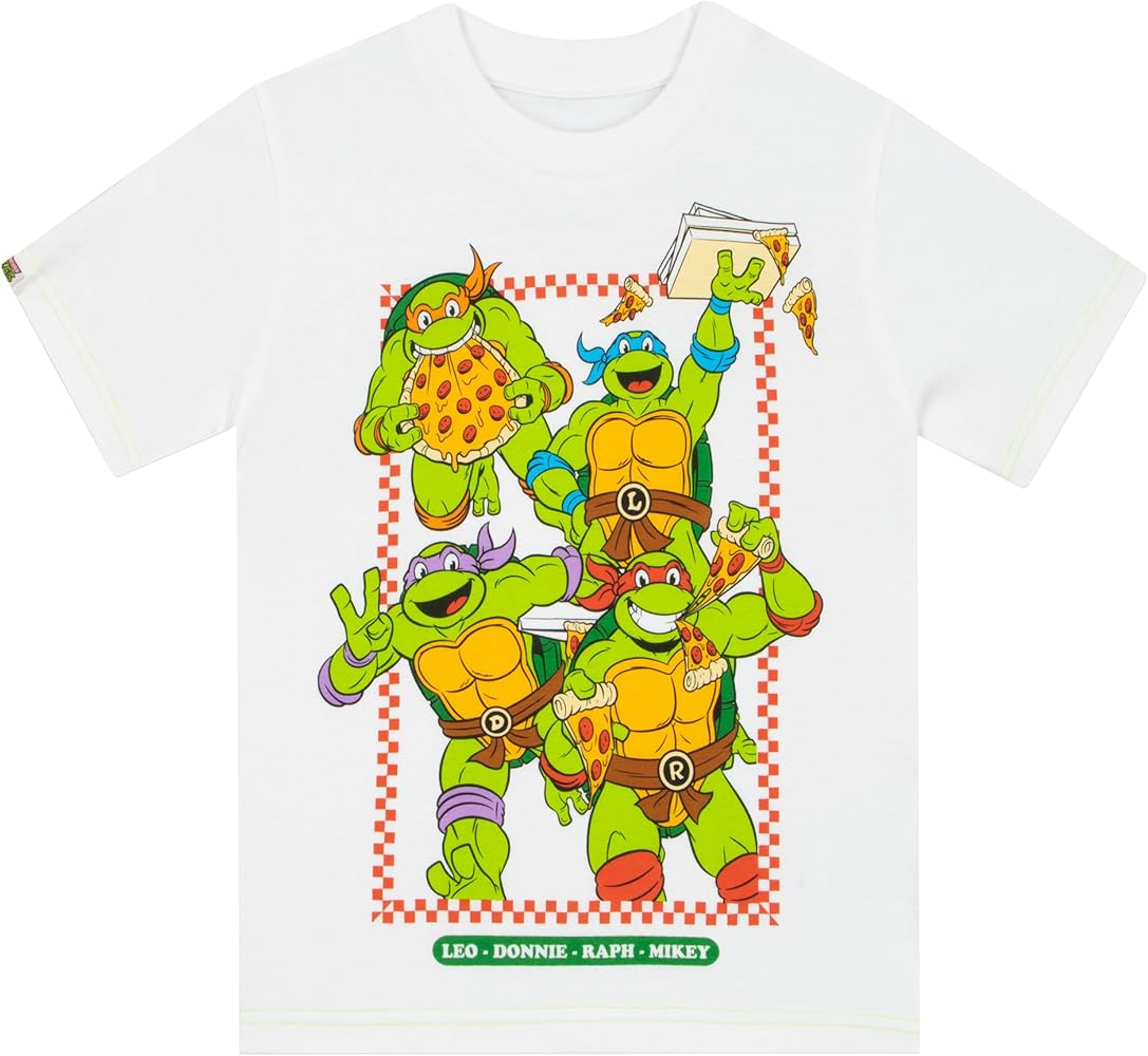 Teenage Mutant Ninja Turtles Boys T-Shirt | Ninja Turtle Shirt Kids | TMNT Clothes for Boys