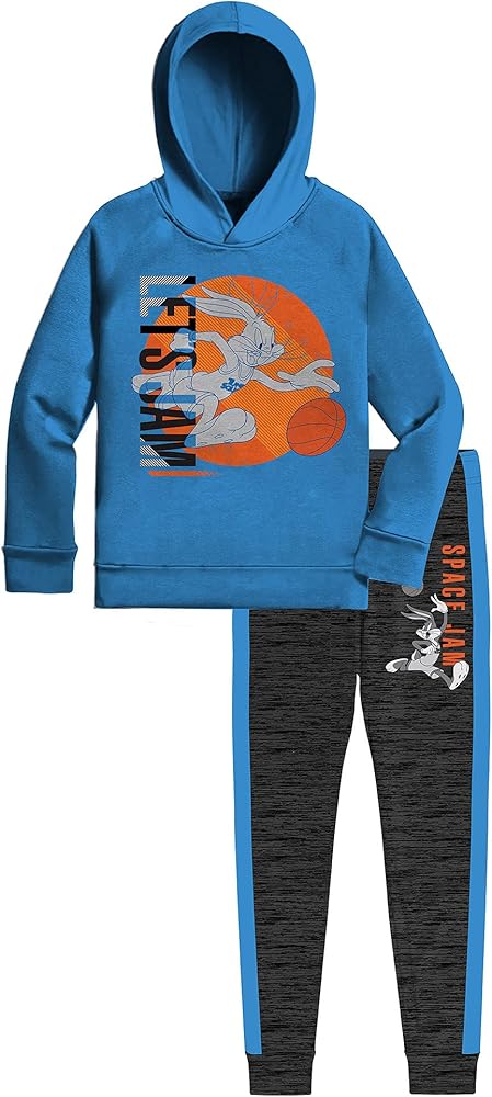 space jam 2: A New Legacy Looney Tunes Boys Pants Sets, Looney Tunes Hoodie and Pants Bundle Set for Boys