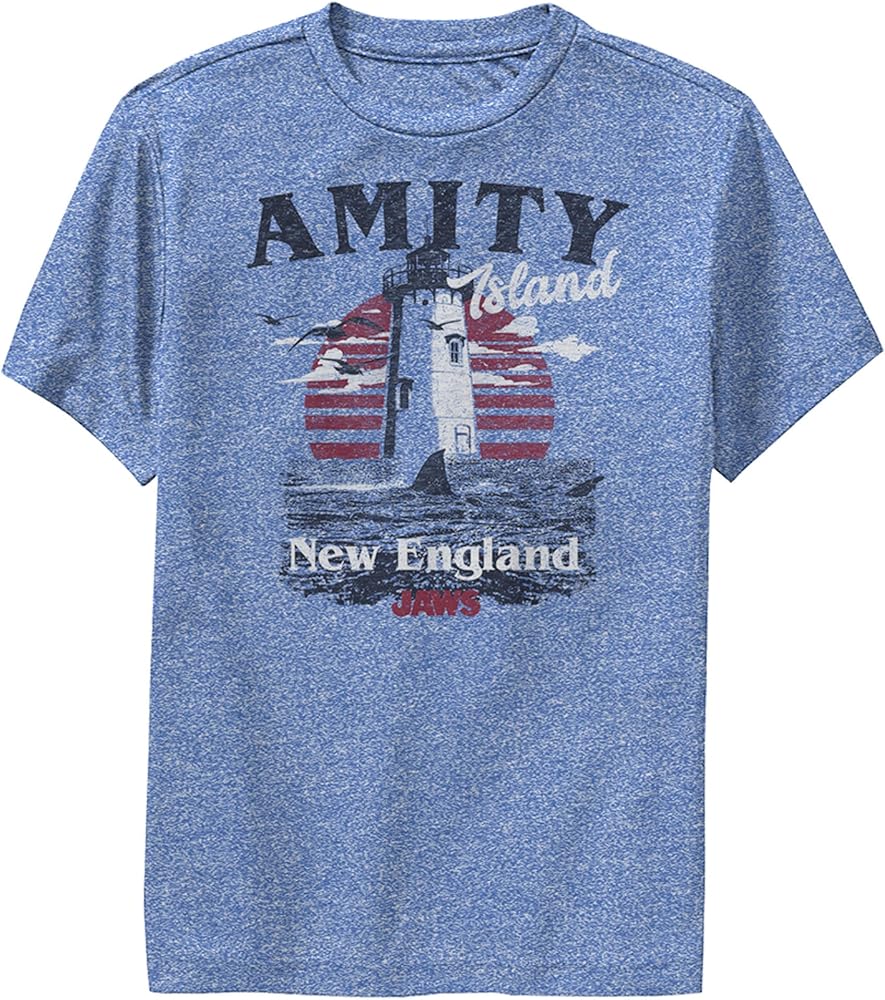 Fifth Sun Jaws Amity Destination Boys Short Sleeve Tee Shirt