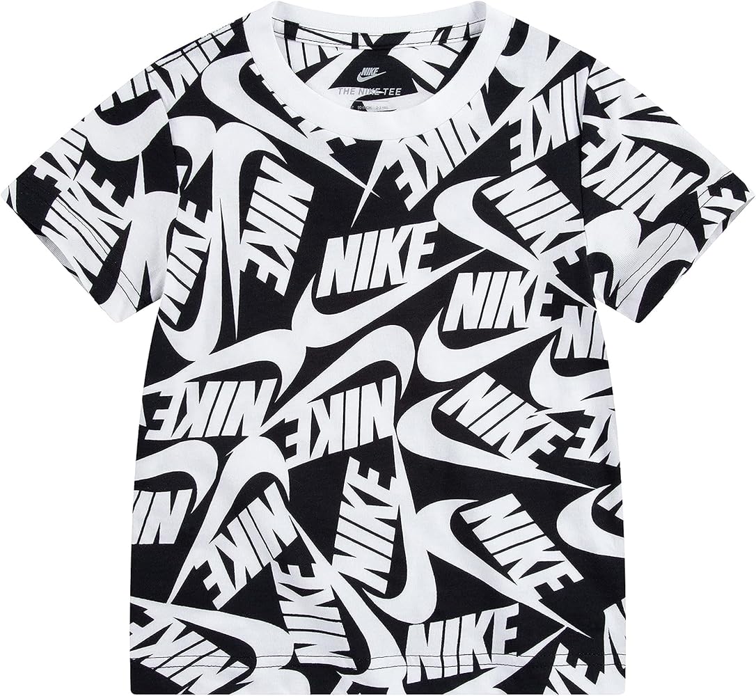 Nike Baby Boy's Futura Toss Print Tee (Toddler)