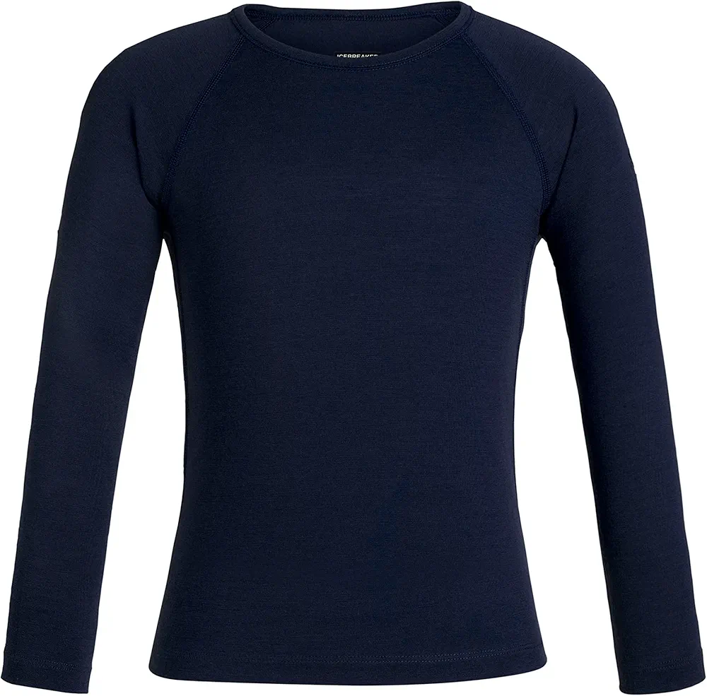 Icebreaker Boys' 200 Oasis Merino Wool Base Layer Long Sleeve Shirt