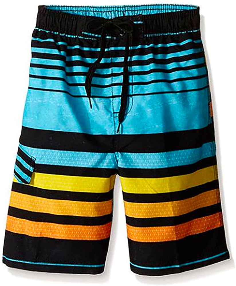 Kanu Surf Boys' Echo Quick Dry UPF 50+ Beach Swim Trunk