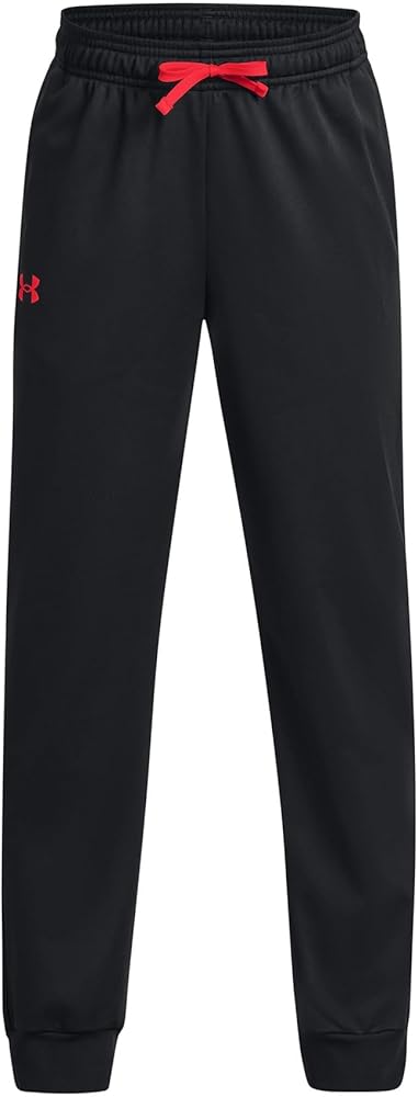 Under Armour Boys Brawler 2.0 Tapered Pants, (002) Black / / Beta, Small Plus