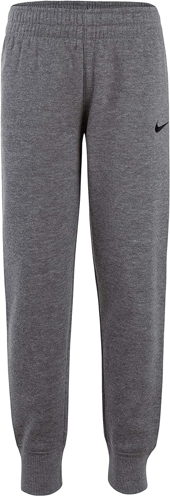 Nike Boys' Fleece Joggers Pants, Gray Dark Grey Heather, 4T