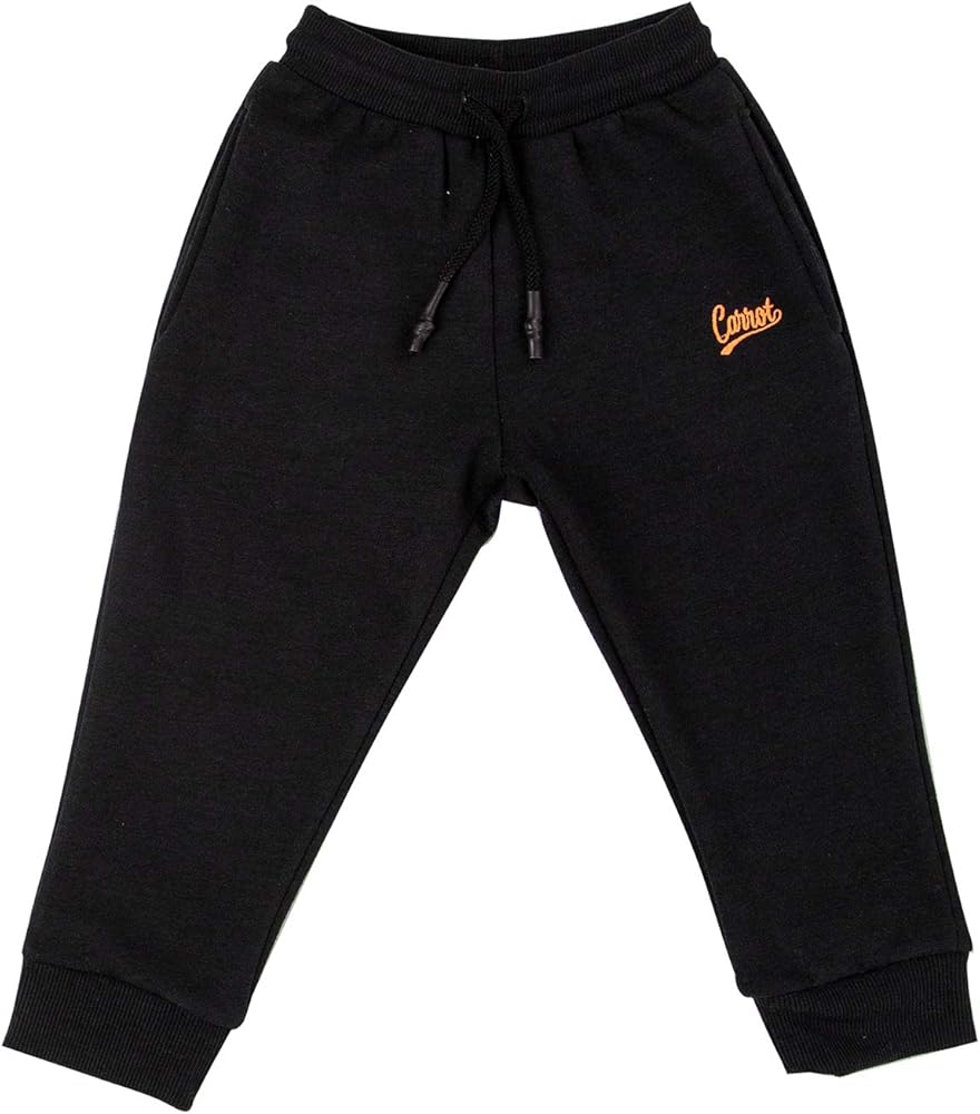 Baby Kids Boys Fleece Sweatpants Jogger Pant, Egyptian Cotton Soft Fleece Pants