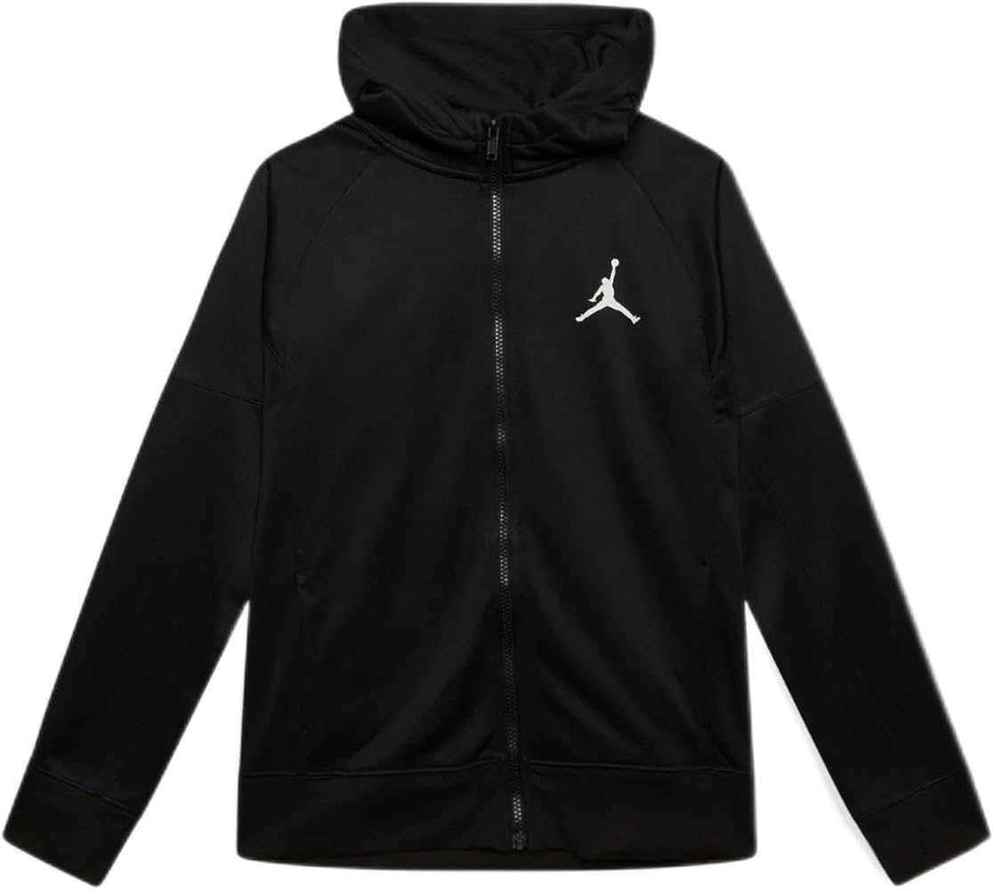 Jordan Boys' Jumpman Therma Full-Zip Hoodie Black