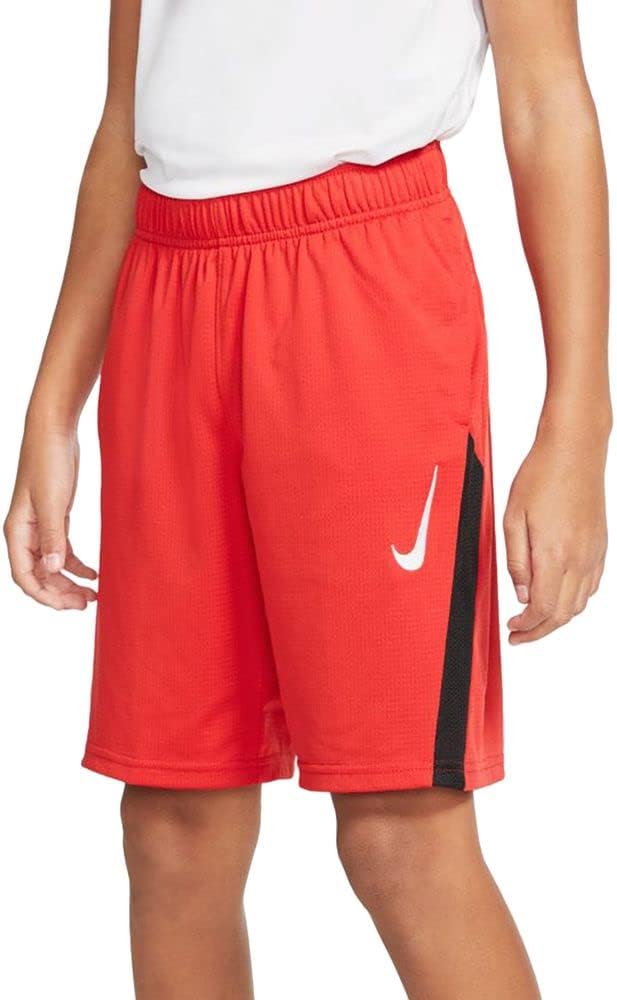 Nike Boys Big Kids Core Training Shorts Red | Black Large