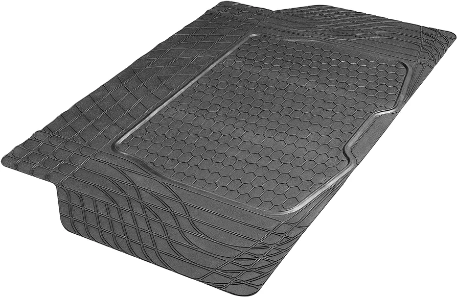 Armor All® Heavy-Duty Cargo Mat, All-Weather Protection, Universal Fit, Premium Deep Tray Mat, Car, Truck, SUV - Maximum Cargo Area Coverage, Easy Clean, Durable All-Season Design - (Black)