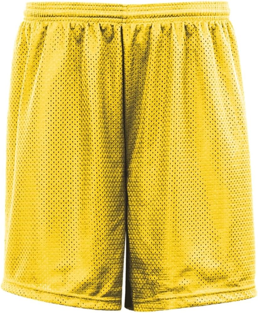 5209 - Mesh Youth Shorts, Gold, Medium