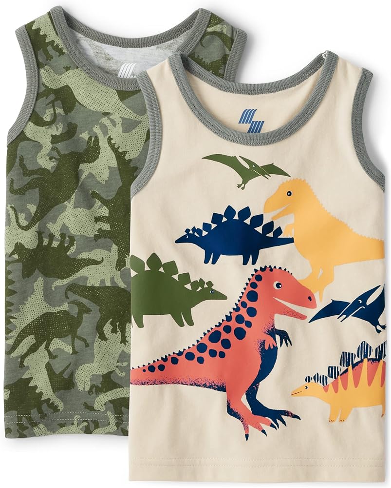 The Children's Place Boys' and Toddler Sleeveless Tank Top Shirts