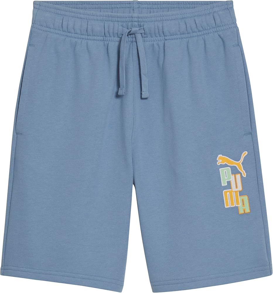 PUMA Boys' Cotton French Terry Short