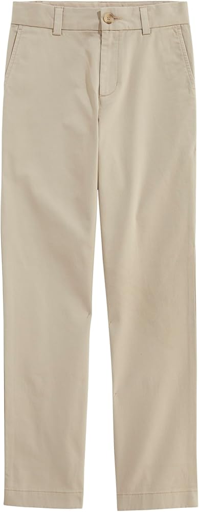 vineyard vines Boys' Breaker Pants, Khaki, 7