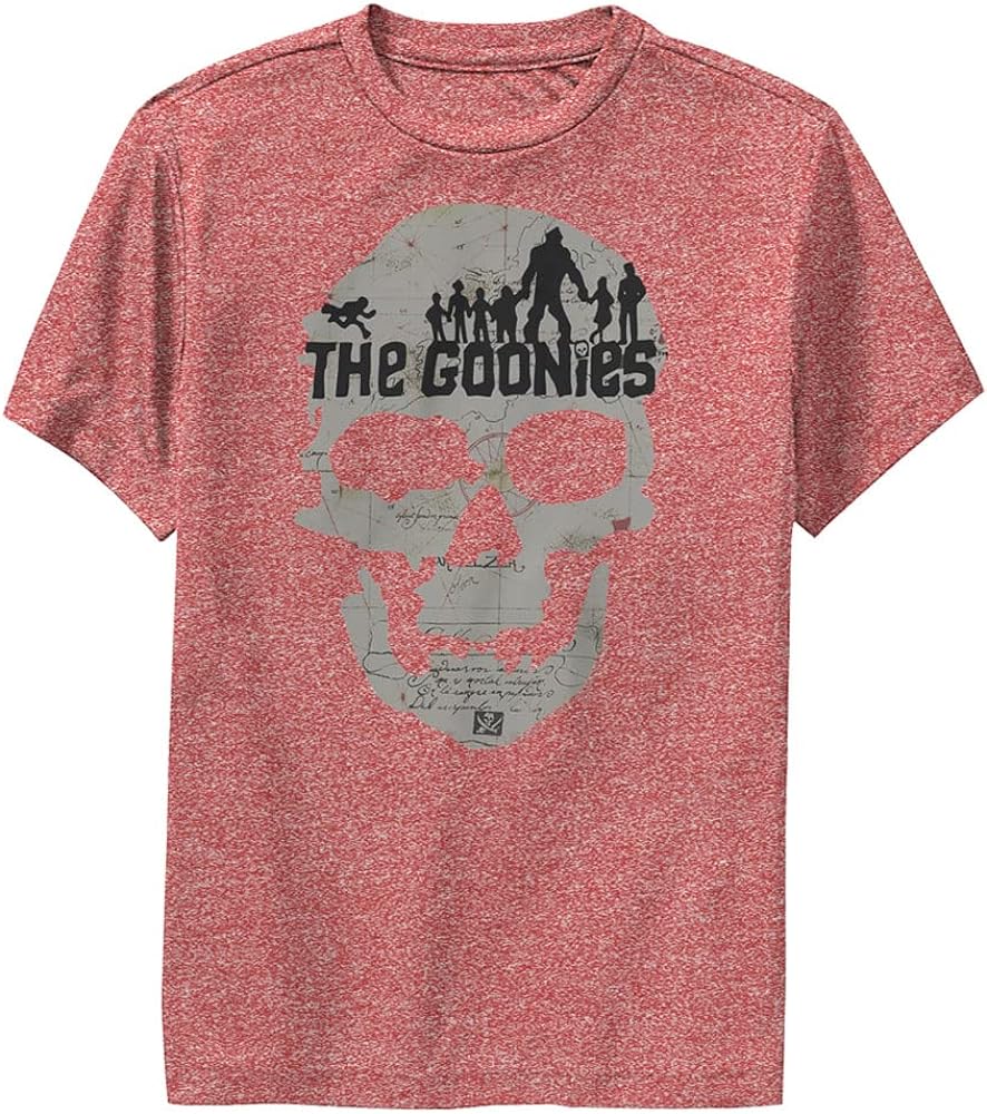 The Goonies Skull Map Boys Short Sleeve Tee Shirt