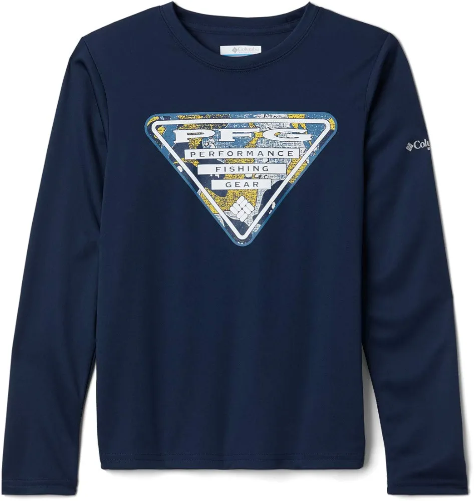 Columbia Boy's Terminal Tackle Triangle Fill Long Slee