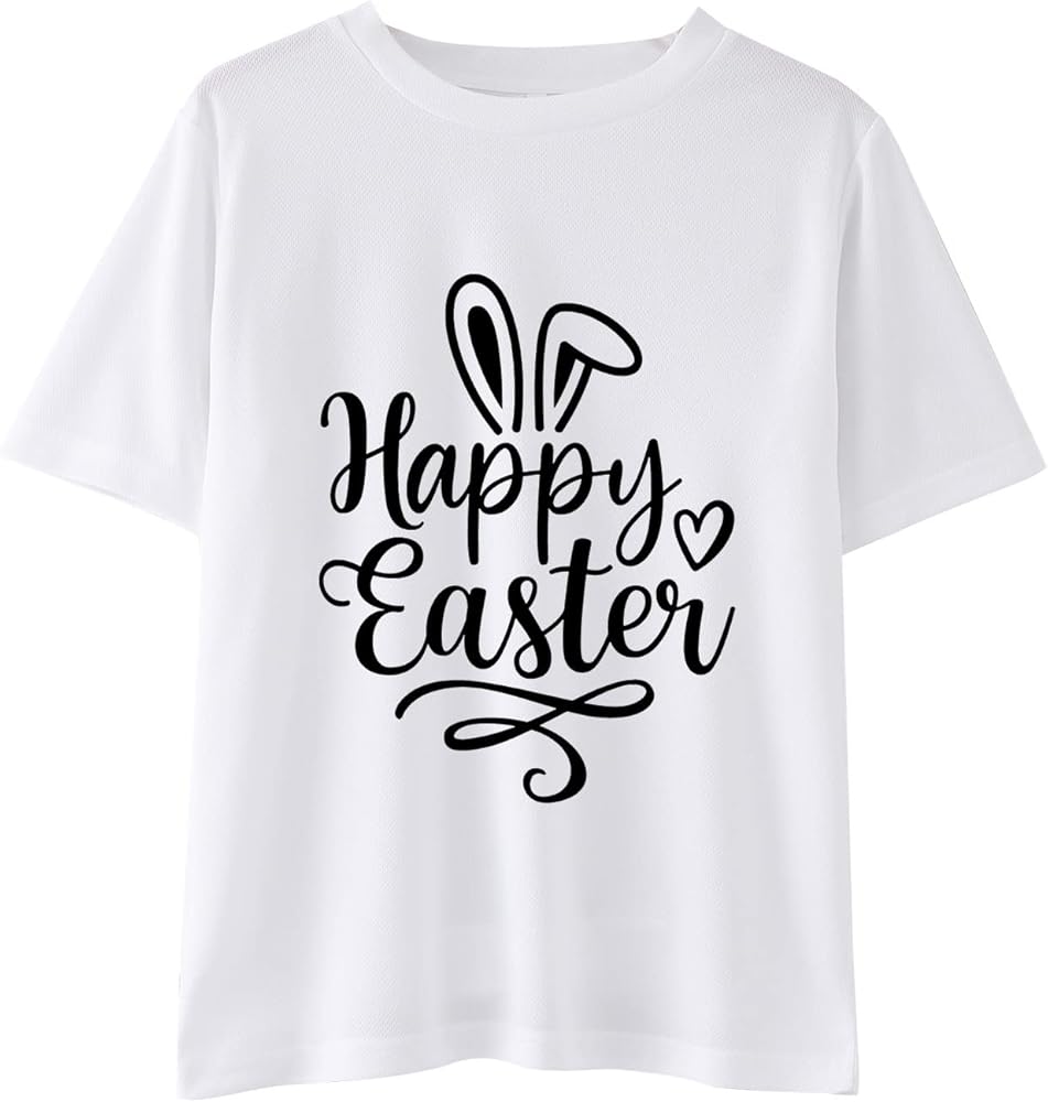 Baby Tees,Toddler Boys Girls Summer Short Sleeve T-Shirt Tops 1 to 4 Years Old Gifts Birthday Easter