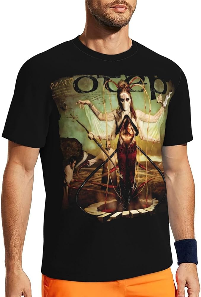 Band T Shirt Otep Boy's Summer Round Neck Tee Short Sleeve Tops