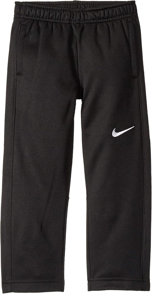 Nike Kids Boy's Therma KO Fleece Pants (Little Kids) Black 4 Little Kids