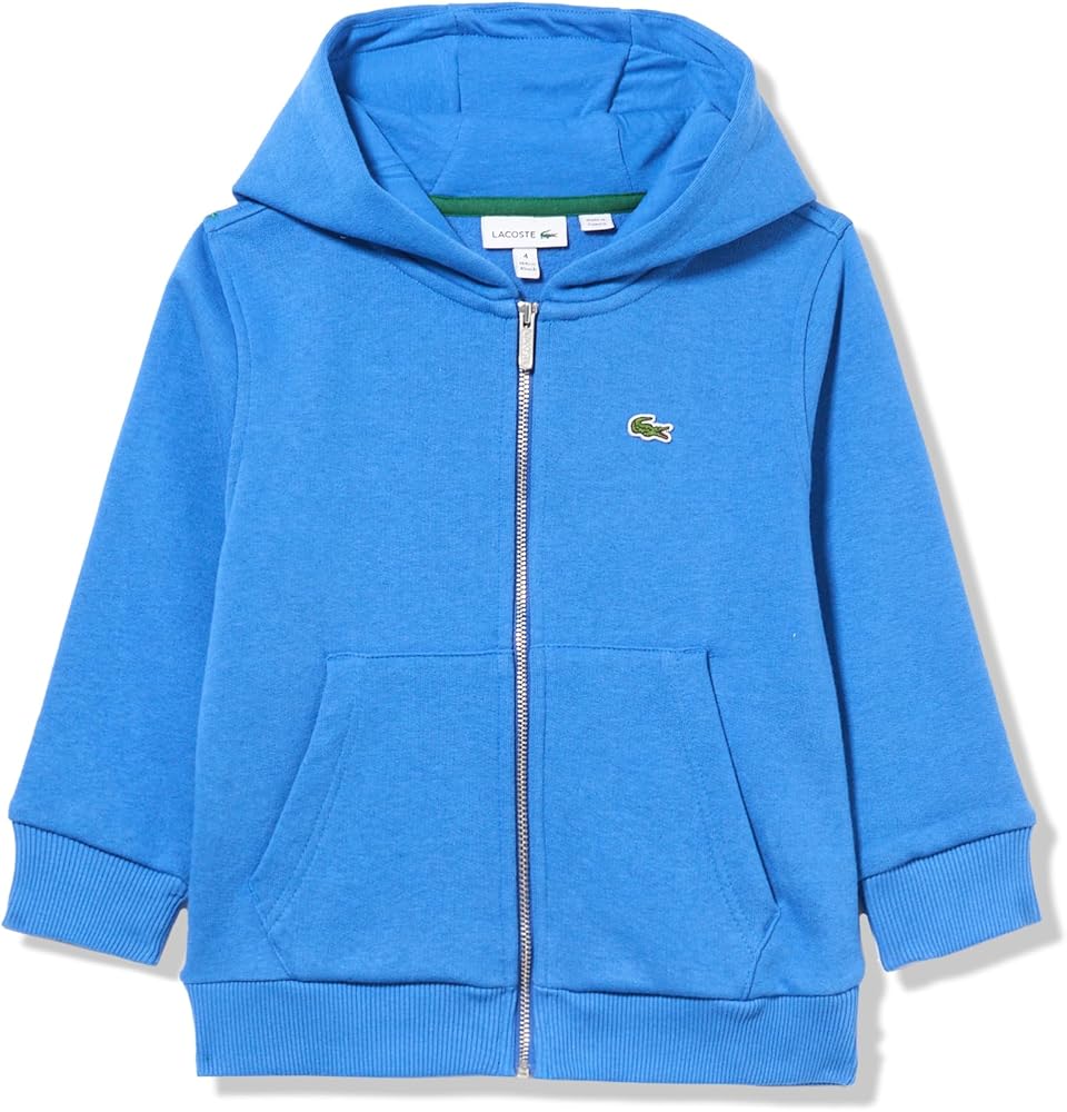 Lacoste Kids' Boy Classic Full Zip Fleece Sweatshirt Mm