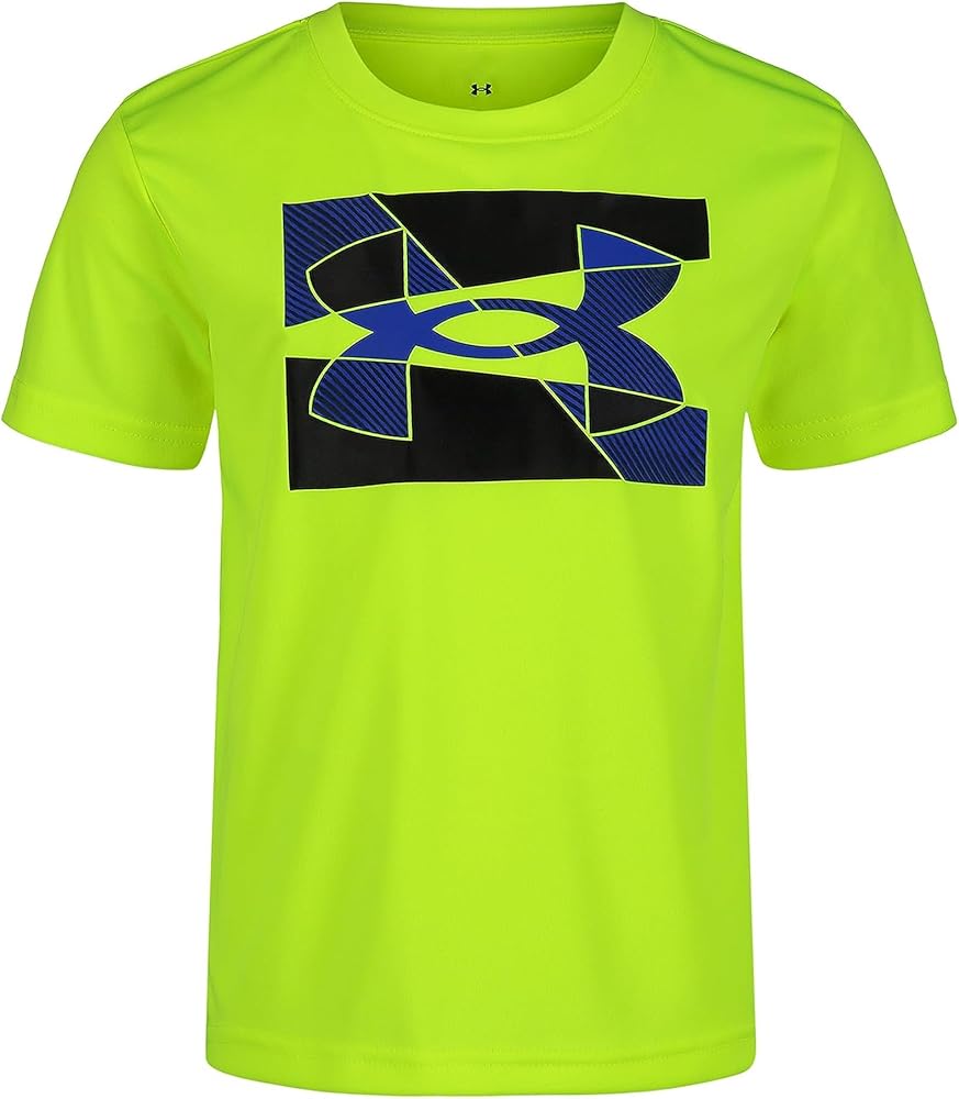 Under Armour Boy's Lino Wave Big Logo Short Sleeve Tee (Little Kids/Big Kids)