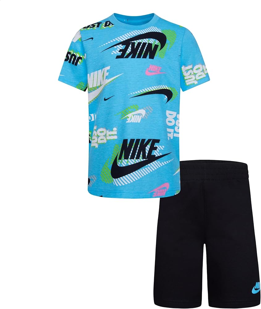 Nike Boy's Active Joy Tee and Shorts Set (Little Kids)