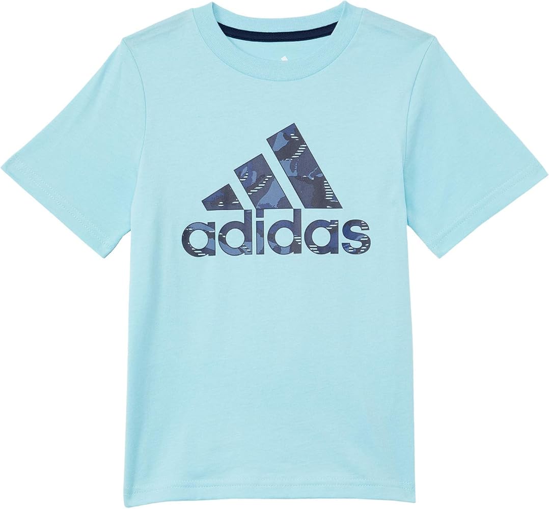 adidas Boys' Short Sleeve Must Have Heather Tee