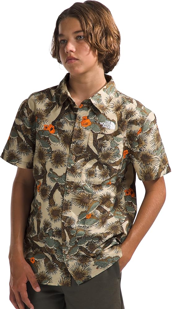 THE NORTH FACE Boys' Short Sleeve Amphibious Button Down