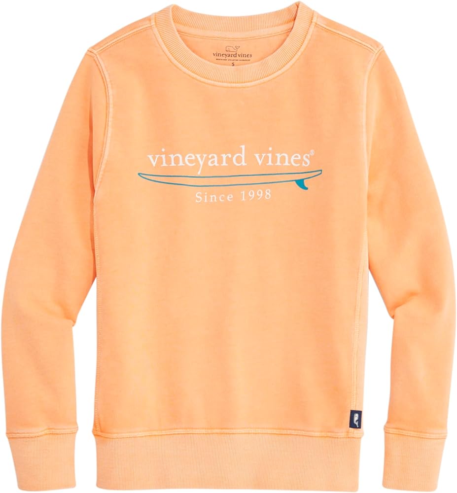 vineyard vines Boys' Sun-washed Graphic Crewneck