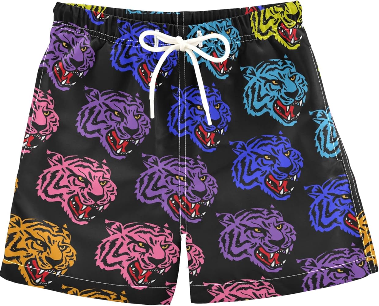 visesunny Boys Surfing Board Shorts Quick Dry Boys Swim Shorts Toddlers Swim Trunks Size from 2T to 14/16