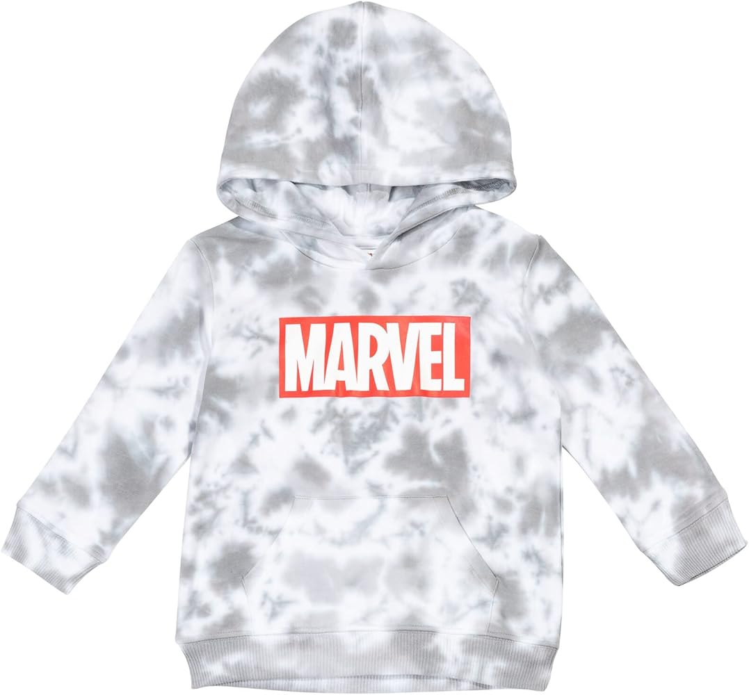 Marvel Avengers Spider-Man Hulk Fleece Pullover Hoodie Toddler to Big Kid