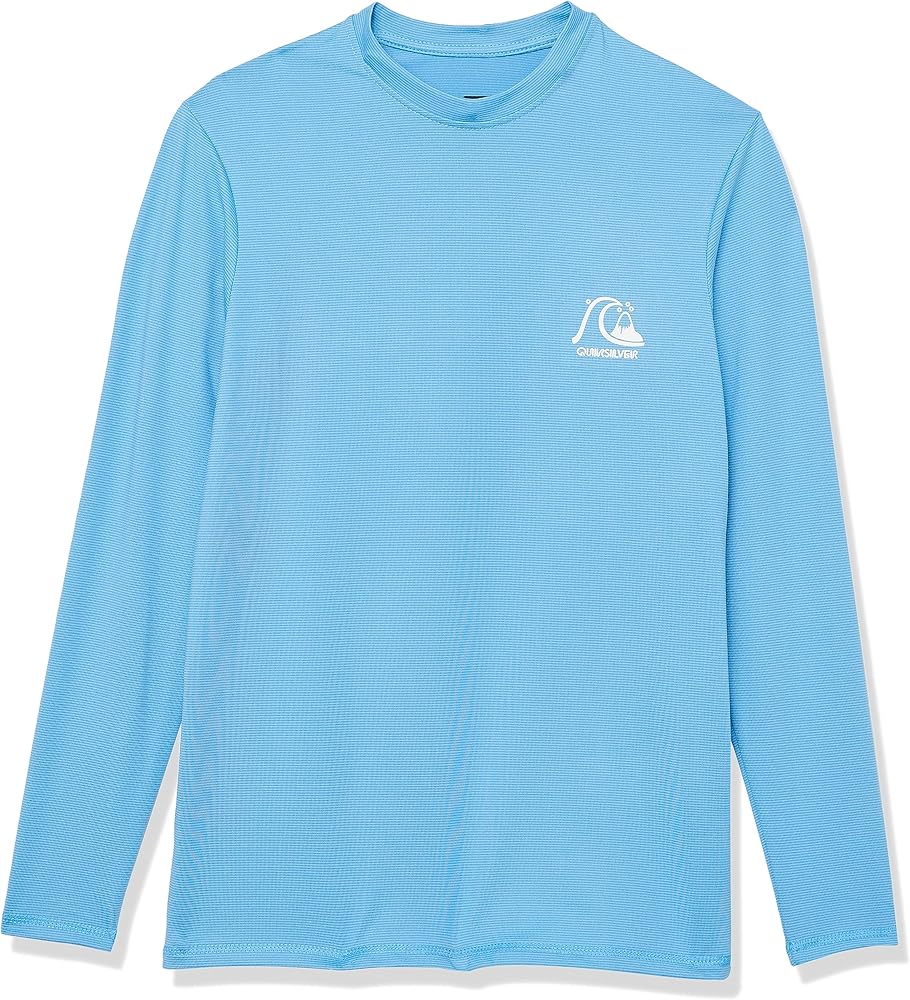 Quiksilver Boys Heritage Heather Long Sleeve Rashguard Surf Tee