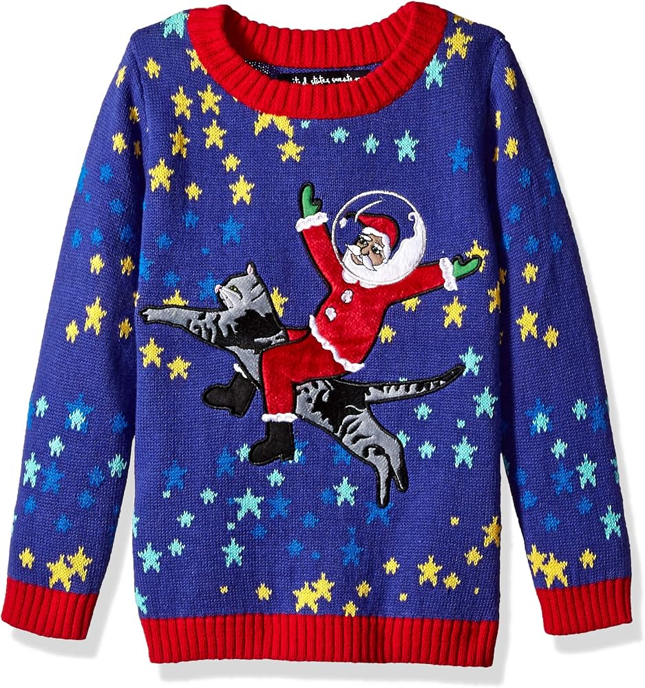 Blizzard Bay Boys Ugly Christmas Sweater Santa