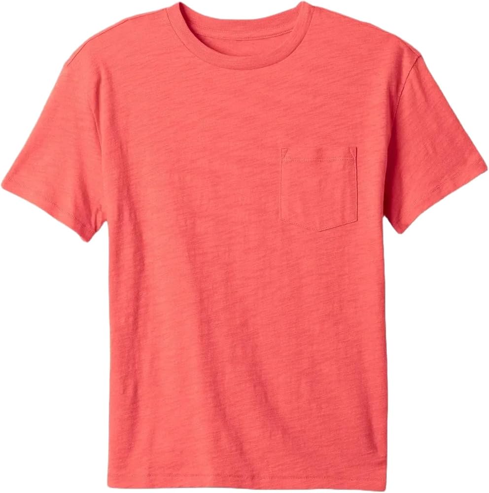 GAP Boys' Pocket Crew T-Shirt