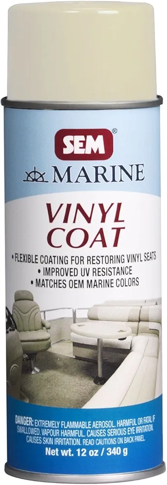 Sem Marine Vinyl Coat Off White M25073