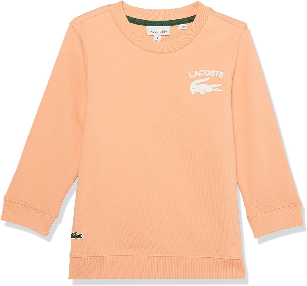 Lacoste Boy's Long Sleeve Crewneck Sweatshirt