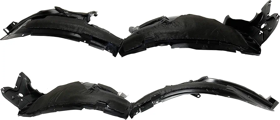 Garage-Pro Front Fender Liner Compatible with 2017-2019 Nissan Rogue with Insulation Foam, Japan/(USA/Korea Built, From 11-2016), Set of 2, Driver and Passenger Side