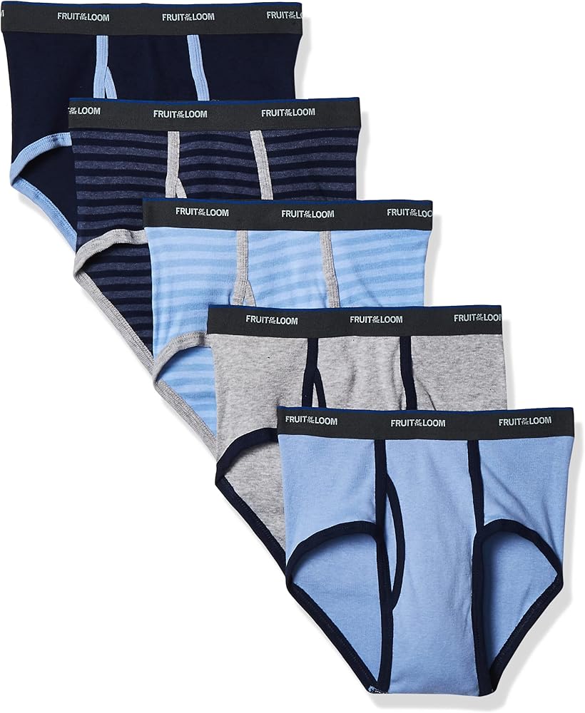 Fruit of the Loom Boys' Fashion Brief (Pack of 5)