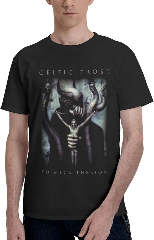 Celtic Frost Band T Shirt Mens Fashion Short Sleeve Shirts Summer Casual Tee