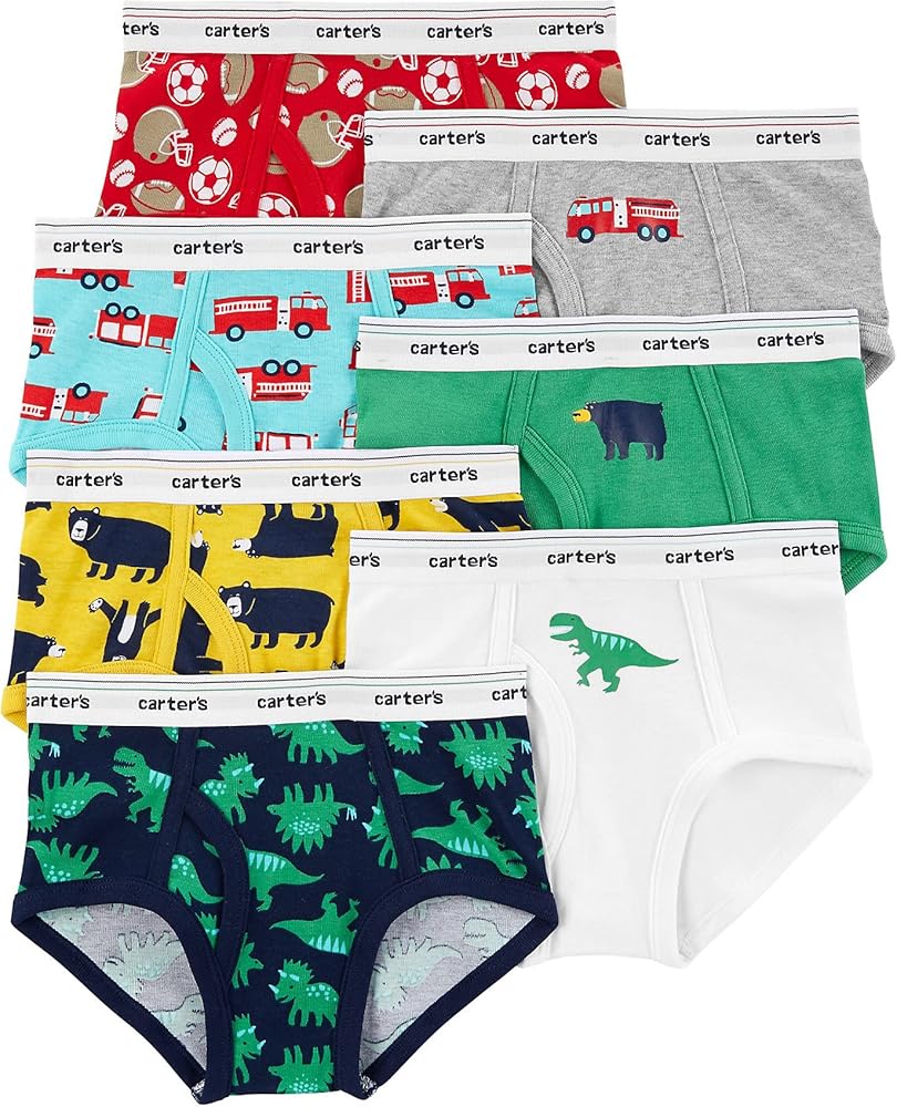 Carter's Boy`s 7 Pack Briefs