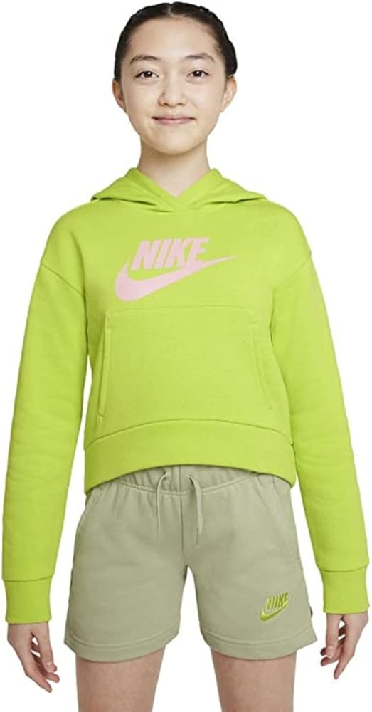 Nike Girl's Sportswear Club Fleece Hoodie (Little Kids/Big Kids)