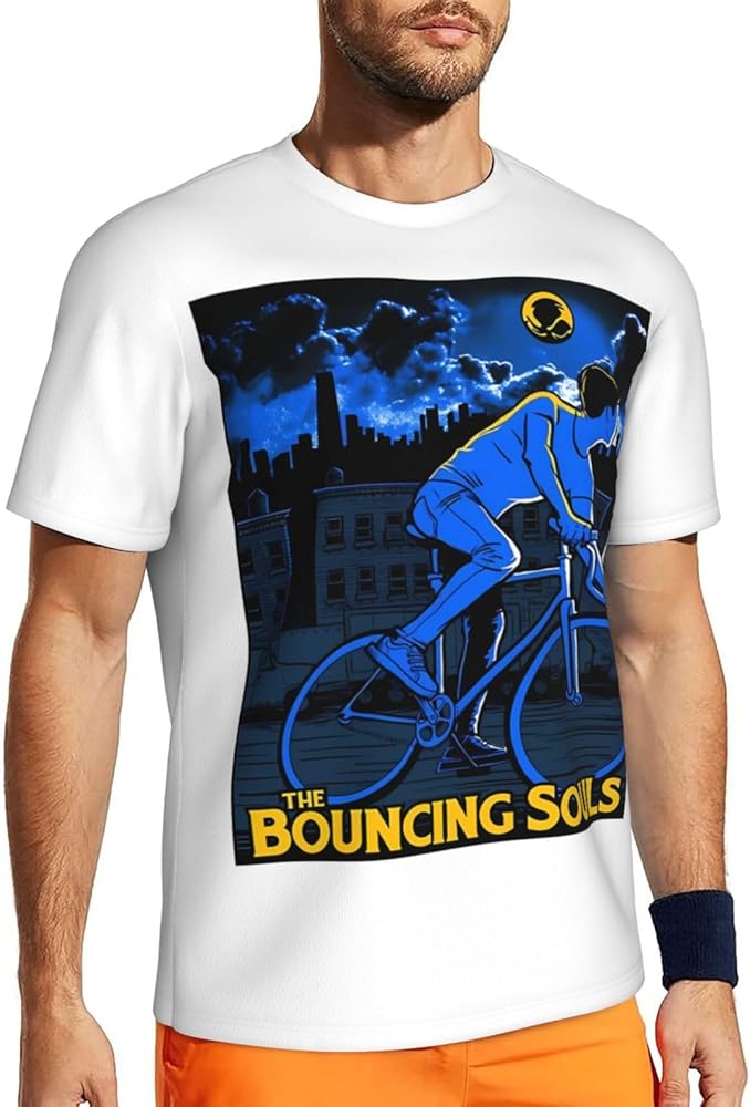 Band T Shirt The Bouncing Souls Men's Summer Round Neck Tee Short Sleeve Tops