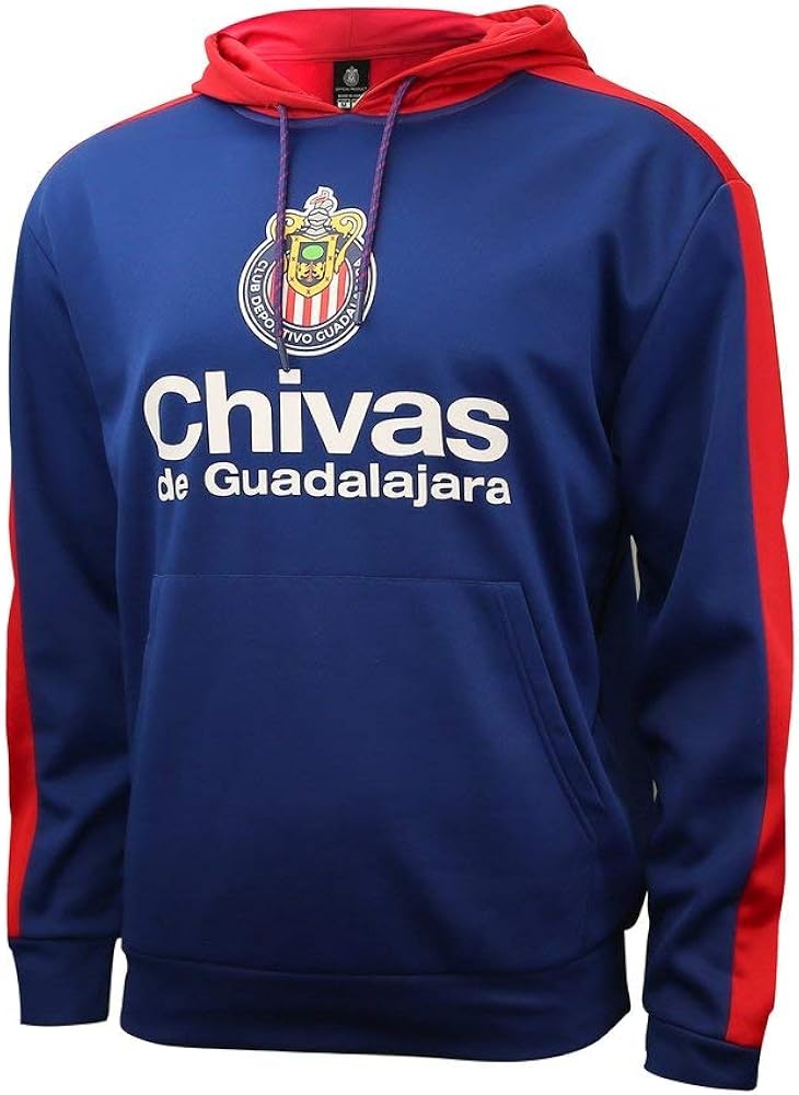 Icon Sports Youth Chivas De Guadalajara Pullover Official Soccer Hoodie Sweater 001