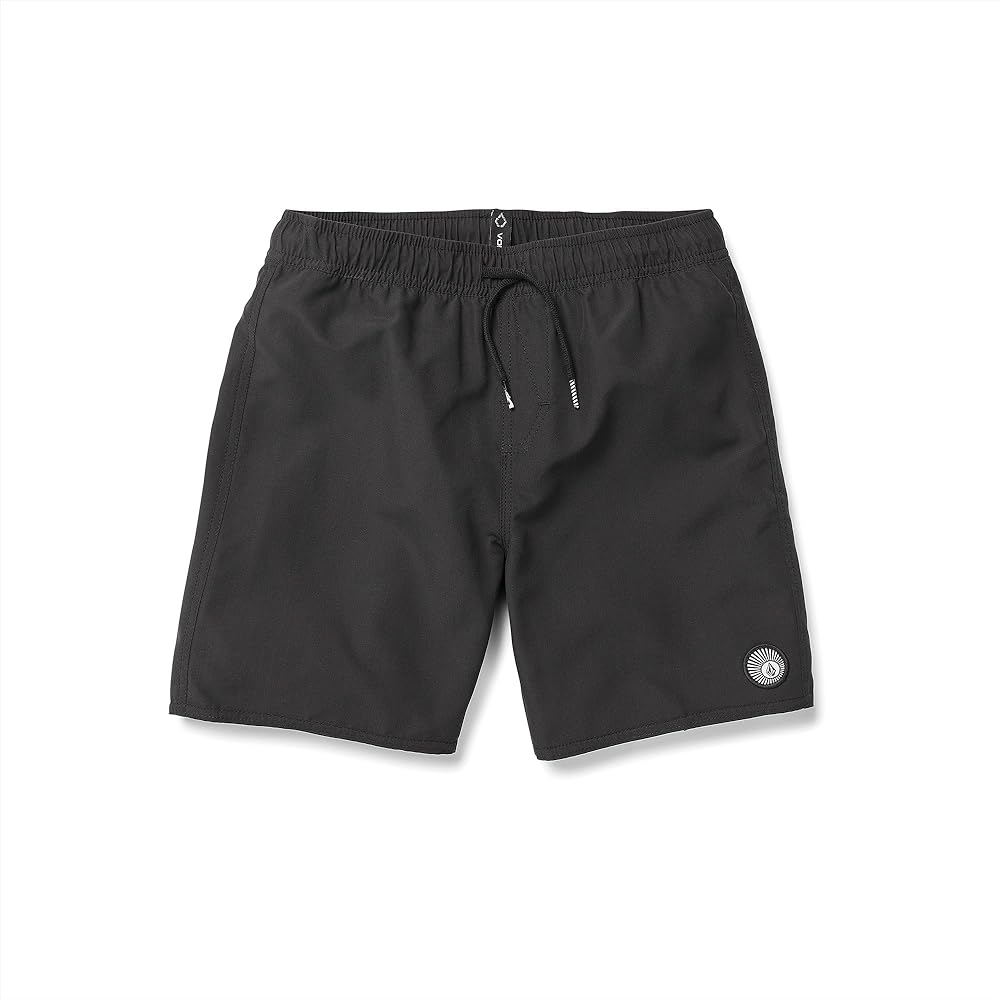 Volcom Boys' Standard Lido Solid Surf Swim Trunk