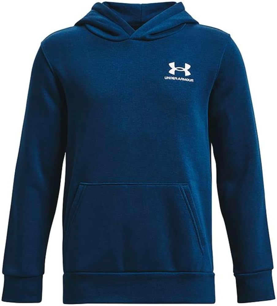 Under Armour Boys' Essential Fleece Hoodie (US, Alpha, X-Large, Regular, Varsity Blue 426)