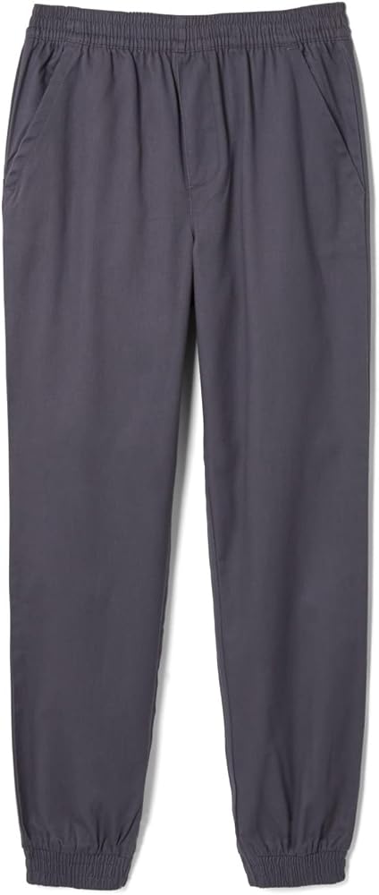 French Toast Baby Boys' Big Pull-on Twill Jogger Pants