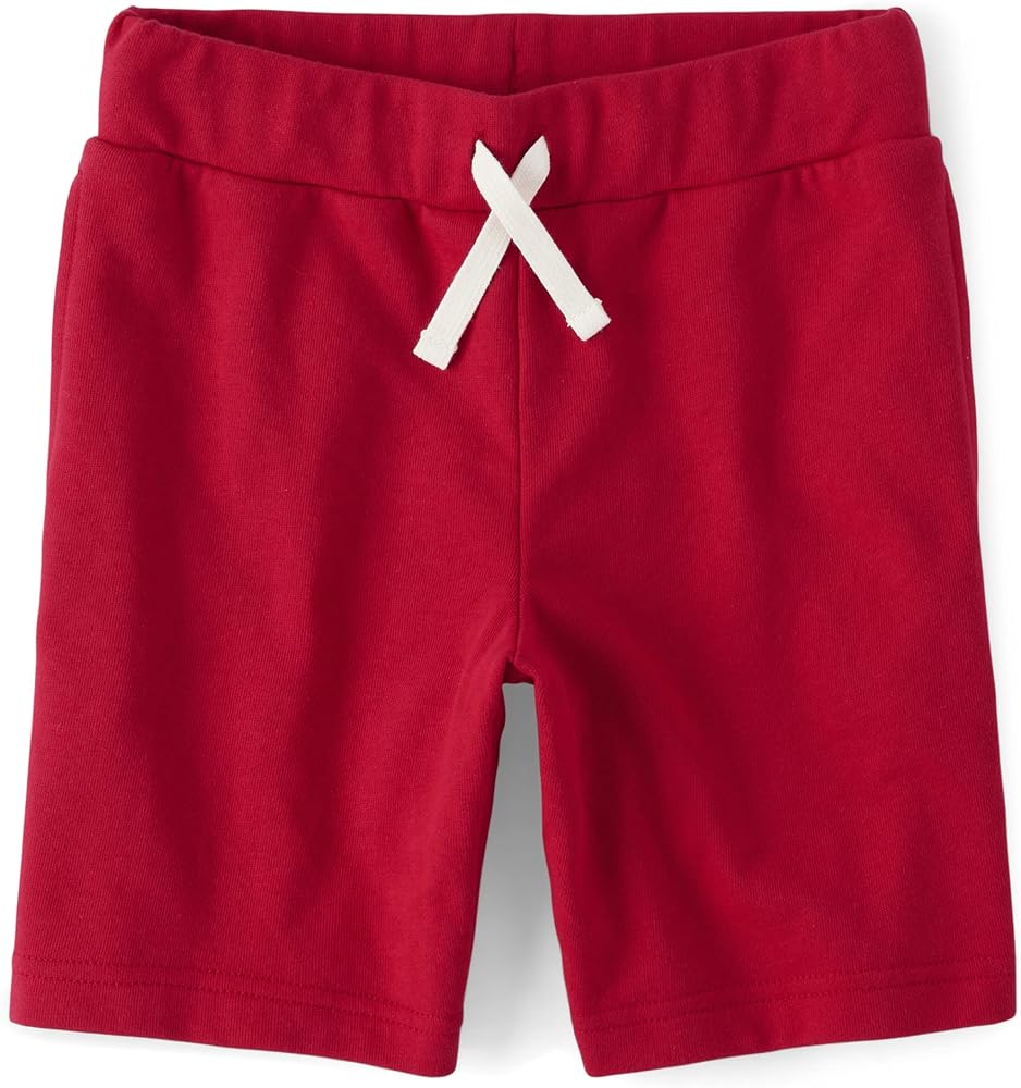 The Children's Place boys French Terry Shorts Ruby