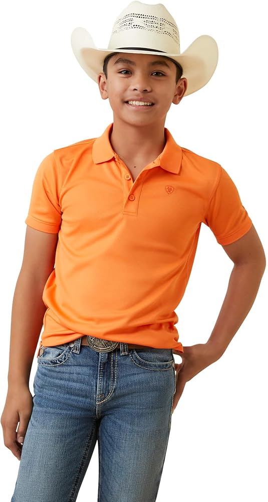 ARIAT Boys' Big Tek Polo