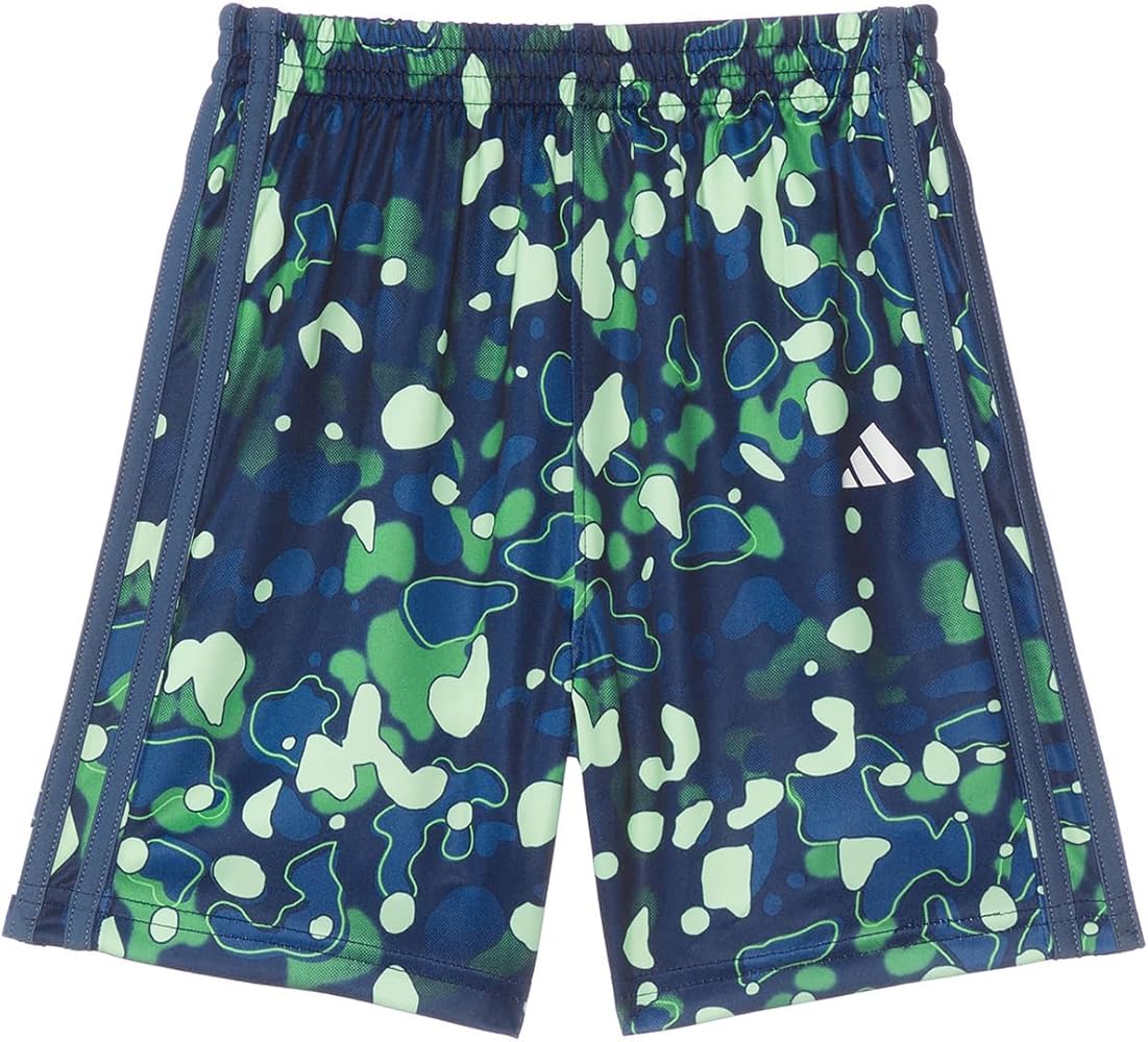 adidas Boys' AOP C Camo Short S24(Toddler/Little Kid)