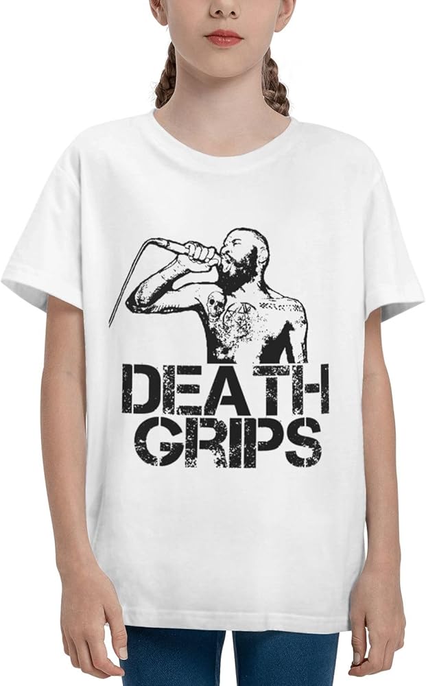 Boys Girls Short Sleeve Graphic Tees Casual Summer T-Shirts Tops