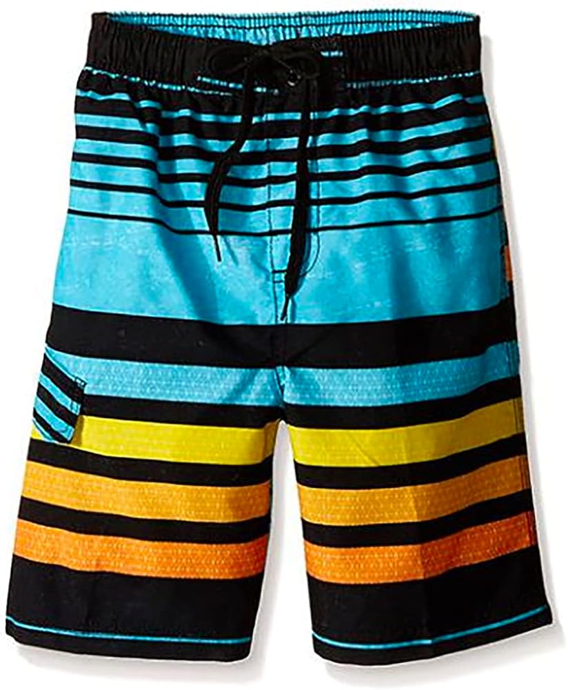 Kanu Surf Boys' Echo Quick Dry UPF 50+ Beach Swim Trunk